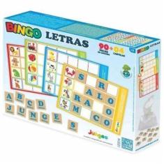 Imagem de Jogo Educativo Bingo Letras 90 Peças - Junges - Brinquedos Junges