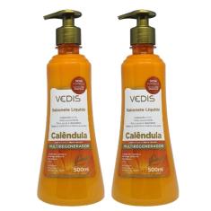 Imagem de Kit 2 Sabonete Líquido De Calêndula 500Ml - Vedis