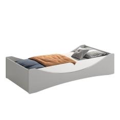 Imagem de Cama Evolutiva Luna, Prote  o Lateral Lisa E Colch o D33 - Re