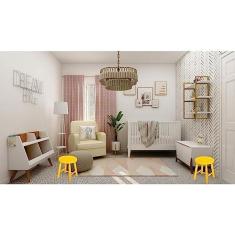 Imagem de Banqueta Infantil Espanha Casatema Amarelo