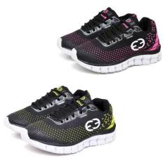 Imagem de Kit 2 Tênis Infantil Feminino Evoltenn Impacto Rosa/Verde, Rosa, Verde