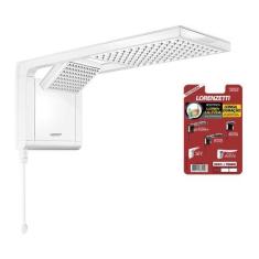 Imagem de Chuveiro Lorenzetti Acqua Duo Ultra Eletrônico Branco 220V + Resistênc