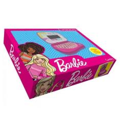 Imagem de Laptop Barbie Infantil - Candide - Português/Inglês 19X12Cm