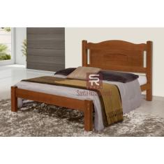 Imagem de Cama Queen Size Paris de Madeira Maciça Tauari