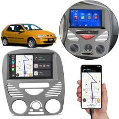 Imagem de Kit Multimídia Carplay Palio 2001 A 2013 7 Pol MP5 Touch-Screen + Câme