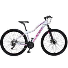 Imagem de Bicicleta Feminina KSW MWZA Aro 29 Alumínio 24 Velocidades MTB Freio M