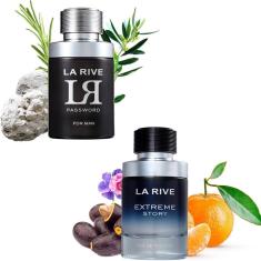 Imagem de Kit 2 Perfumes La Rive Extreme Story 75ml + LR Password 75ml-Masculino