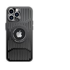Imagem de Doulings Série magnética projetada para capa de iPhone [compatível com MagSafe] [proteção militar contra queda e lente da câmera] Logotipo de dissipação de calor de liga de alumínio à prova de choque