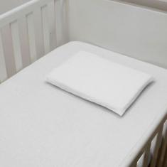 Imagem de Lençol 2 PEÇAS Para BERÇO Comum e Padrão Americano Liso PERCAL 180 FIO