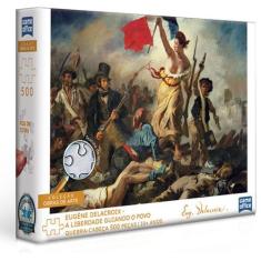 Imagem de Quebra-cabeça 500p Eugène DelacroixA Liberdade Guiando Povo - Toyster