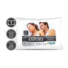 Imagem de Travesseiro Trisoft Extra Firme Percal 180 Fios 50x70 Export
