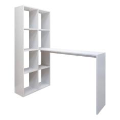 Imagem de Escrivaninha Com Estante Lateral Fg2561 Branco