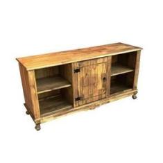 Imagem de Rack 1 Porta Luís XV Cera  70X45X1,45 Móveis Rio Negrinho