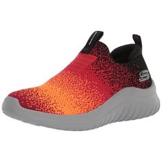 Imagem de Skechers Tênis infantil unissex Ultra Flex 2.0-Spektron, Preto/vermelho