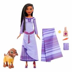 Imagem de Boneca Articulada - Disney Wish - Asha de Rosas e Valente - Mattel