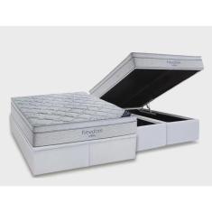 Imagem de Cama Box Super King + Colchão Freedom (193X203X71) Ortobom