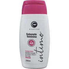 Imagem de Sabonete Íntimo Feminino Vegano 200Ml – Evelize - Uso Diário E Bem Estar