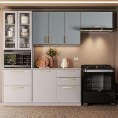 Imagem de Cozinha Completa Itatiaia Essence 4 peças com 8 portas e 4 gavetas – 223cm de largura