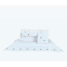 Imagem de Lençol Queen Ellora 4Pçs Bordado 200 Fios Algodão - Doce Lar Enxovais