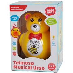 Imagem de Brinquedo Musical Teimoso URSO Guta Guti DMB6661