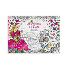 Imagem de A Princesa e o Cisne - Livro de Colorir Para Jovens Artistas - Capa Comum - 9788555500008