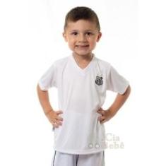 Imagem de Camiseta Infantil Santos  Gola V Oficial