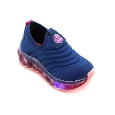 Imagem de Tênis Infantil Feminino LED Espelho Meu 1201