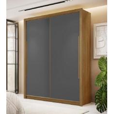 Imagem de Guarda Roupas Dubai 188cm X 230cm Portas Dupla Face Nature Alasca Vila