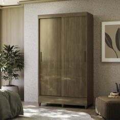 Imagem de Guarda Roupa 2 Portas de Correr com Pés Fit Jequitiba