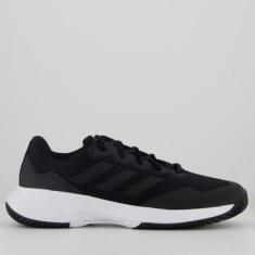 Imagem de Tênis Adidas GameCourt 2 Preto e Branco-Masculino