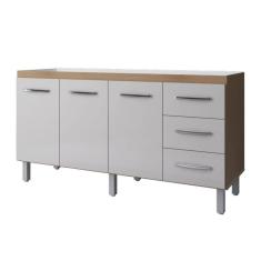 Imagem de Balcão Para Pia Diana 150 Cm Cor:branco