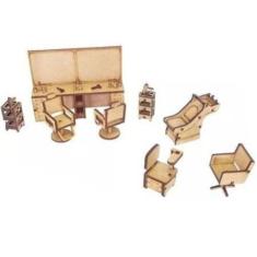 Imagem de Kit Miniatura Salão De Beleza K2014 - Woodplan