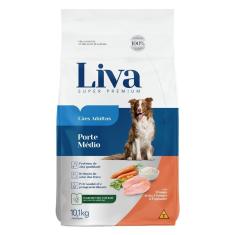 Imagem de Ração Seca Liva Super Premium Para Cães Adultos De Raças Médias - 10,1 Kg