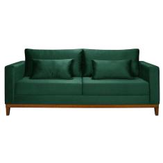 Imagem de Sofá 2 Lugares Bahamas Suede Verde