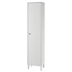 Imagem de Paneleiro em Madeira Maciça 1 Porta Branco Lavado