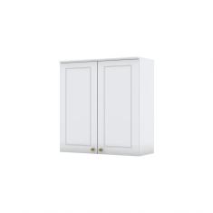 Imagem de Armário Aéreo 02 Portas 80 Cm Americana Henn Branco Hp