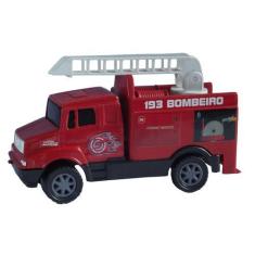 Imagem de Caminhão Mini Truck Carrinho Bombeiro Fire, Samba Toys 073 - 129106