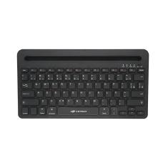 Imagem de Teclado Sem Fio Recarregável Mult-Device RC/BT K-BT100BK C3Tech - Preto