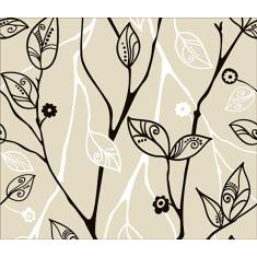 Imagem de Papel de Parede Adesivo Lavável Floral Galhos