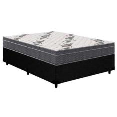 Imagem de Cama Box Casal: Colchão Ortopédico Ortobom D33/Ep Anatômico Airtech 1