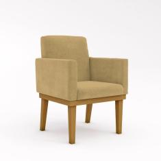 Imagem de Kit Sofá Namoradeira + Poltrona Reforçada capuccino