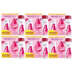 Imagem de 6 Kits Sabonetes Intimo Dermafeme Floral  Cimed