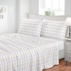 Imagem de Jogo De Cama Toque De Seda 300 Fios Solteiro Jolitex Ternille - 3 Peça