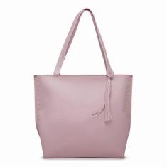 Imagem de Bolsa Grande Sacola Yoyo Store com Zíper Detalhes Laterais e Alça de O