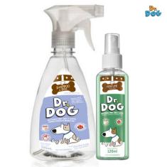 Imagem de Kit Dr. Dog Banho a seco pet 500ml e perfume Cachorro & Gato120ml FILHOTES