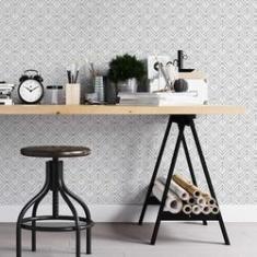 Imagem de Papel De Parede Adesivo Geométrico Linhas N05205 0,58X3,00M