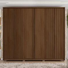 Imagem de Guarda Roupa Casal Ripado 6 Portas 4 Gavetas Suburban - Caemmun