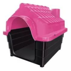 Imagem de Casa Pet Casinha Cachorros Grande Gatos Rosa Mega Oferta - Mecpet