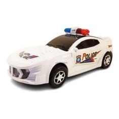 Imagem de Brinquedo Carrinho Policia Com Sirene E Luzes 3D - Cesar Kids