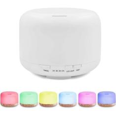 Imagem de Umidificador E Difusor De Aromas Usb Com Led - Difusor, Aromatizador,